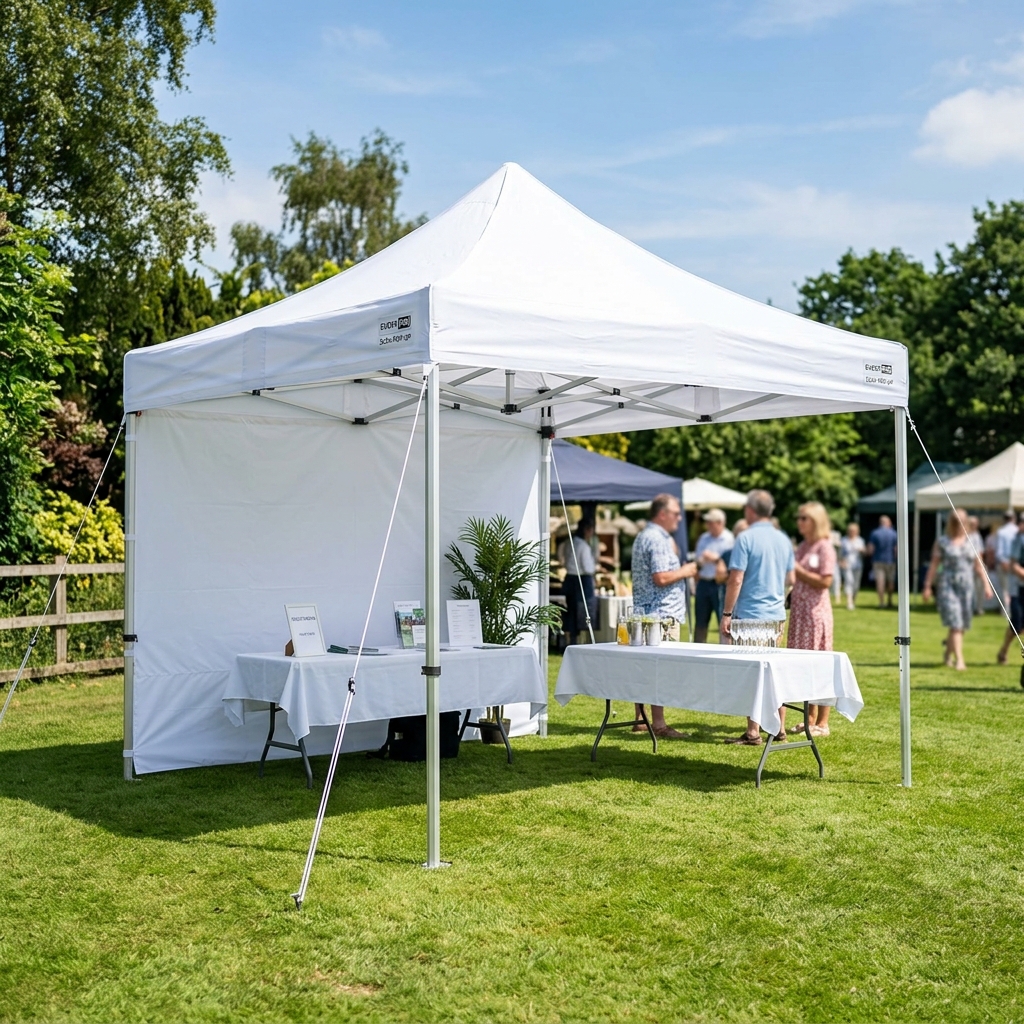 Canopy shade for outdoor events